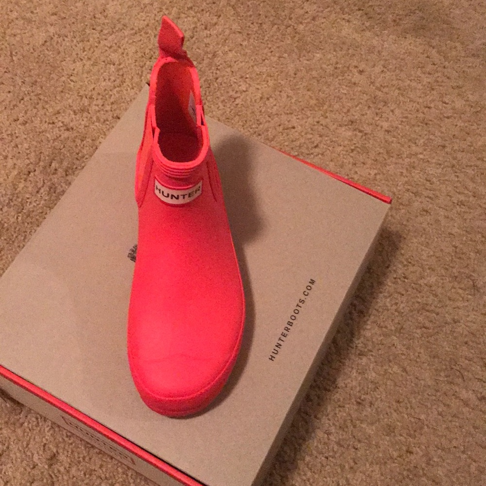 Hunter Rainboots Hyper Pink US Size 5